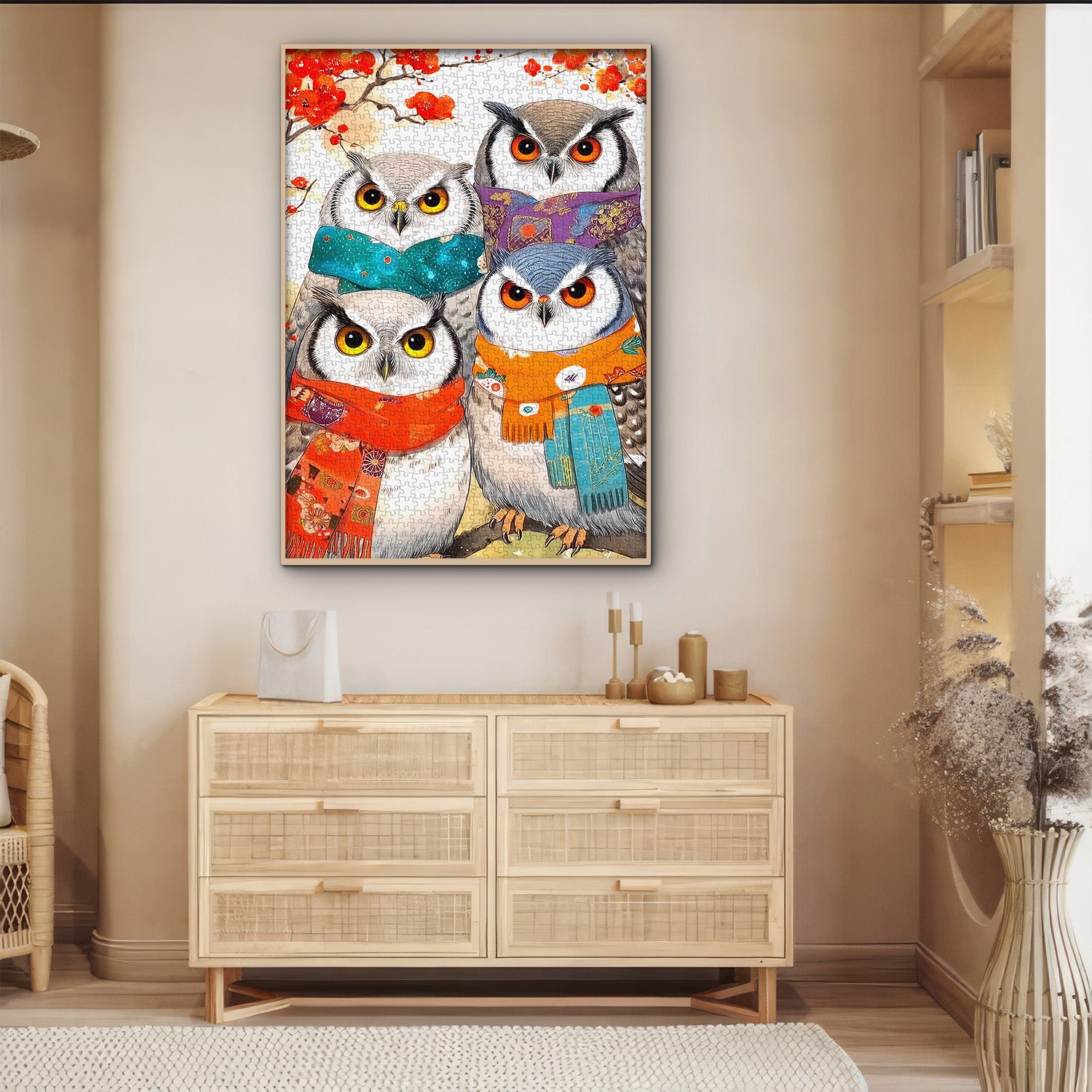 Cozy Owls Puzzle 1000 Teile