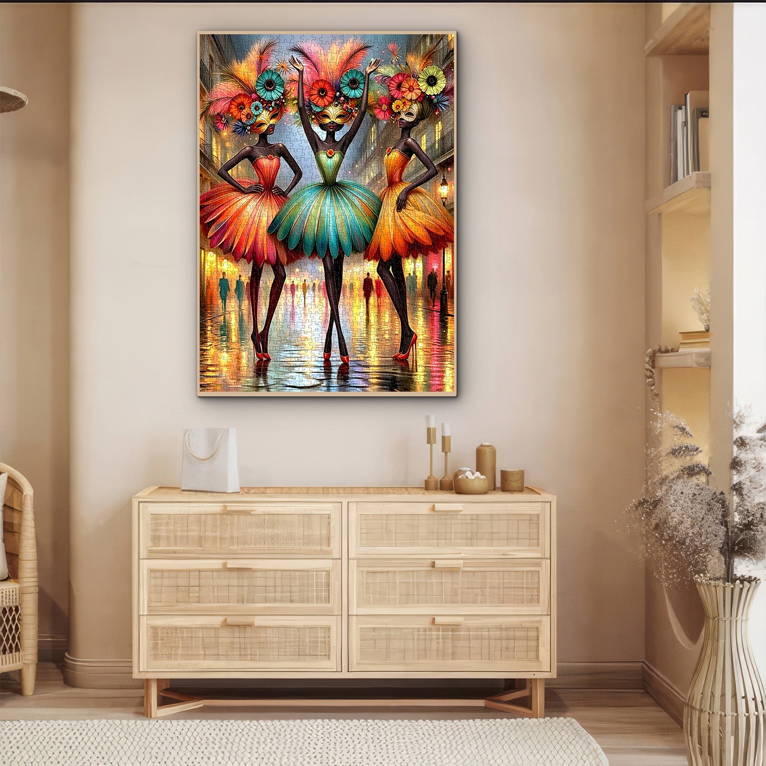 Carnival Dancers Jigsaw Puzzle 1000 Pieces