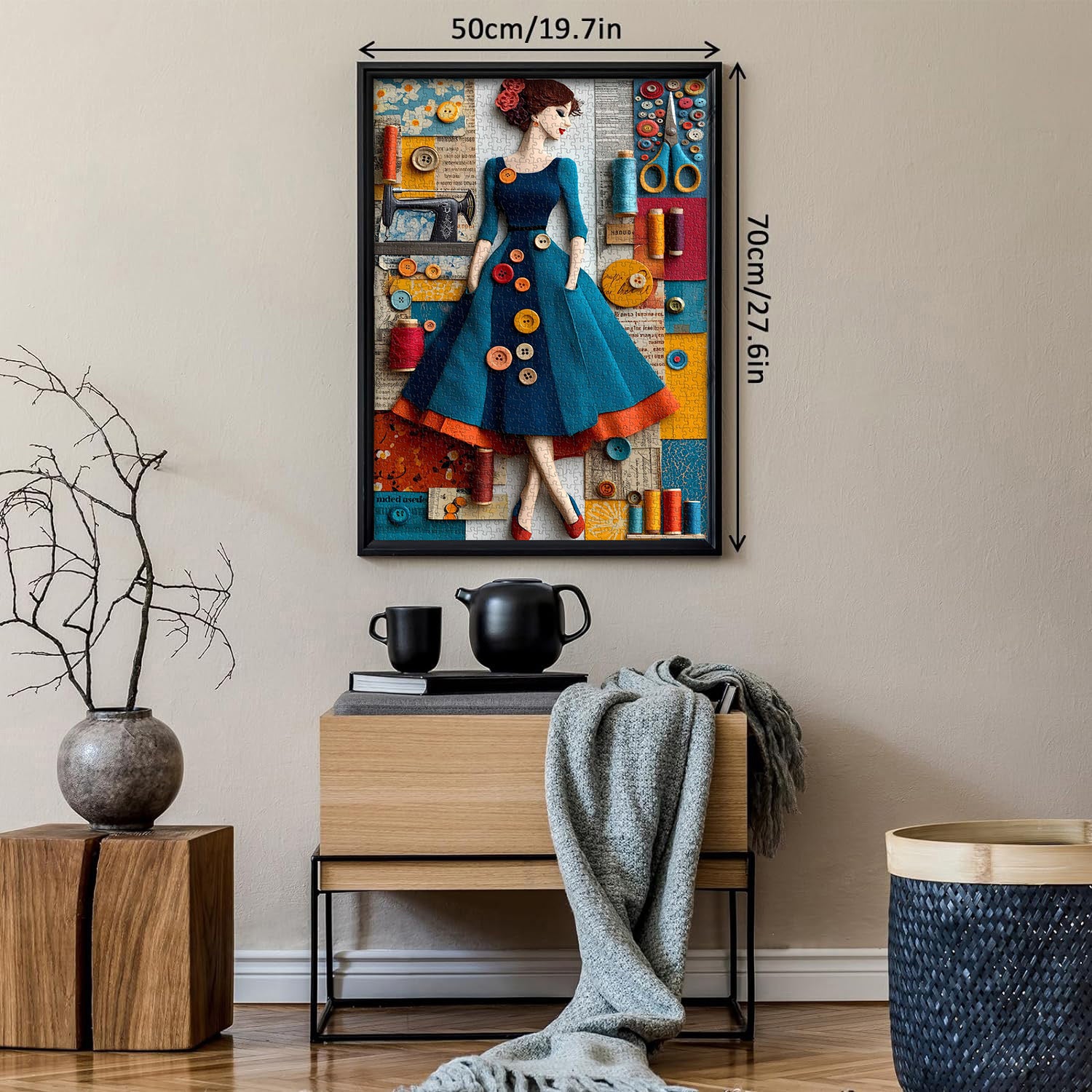 Vintage Sewing Muse Puzzle 1000 Teile