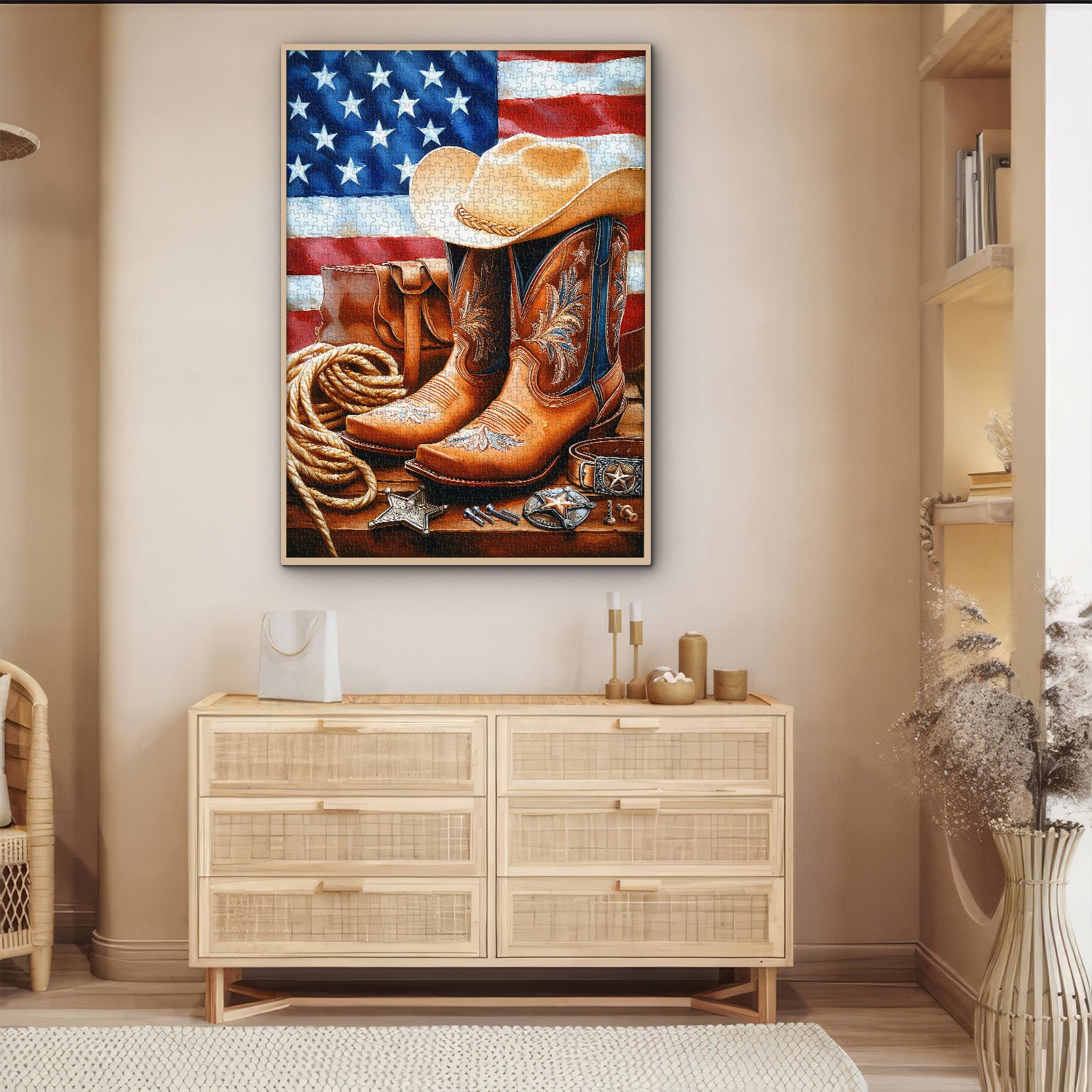 Stiefel der Freiheit Puzzle 1000 Teile