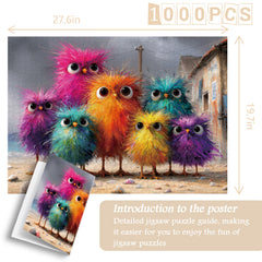 Fluffy Coast Puzzle 1000 Teile