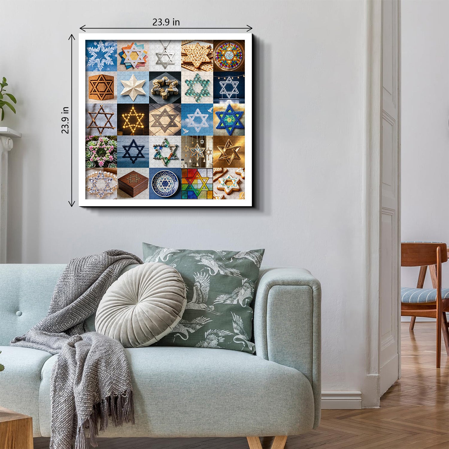 Davidsterne-Sammlung Puzzle 1000 Teile