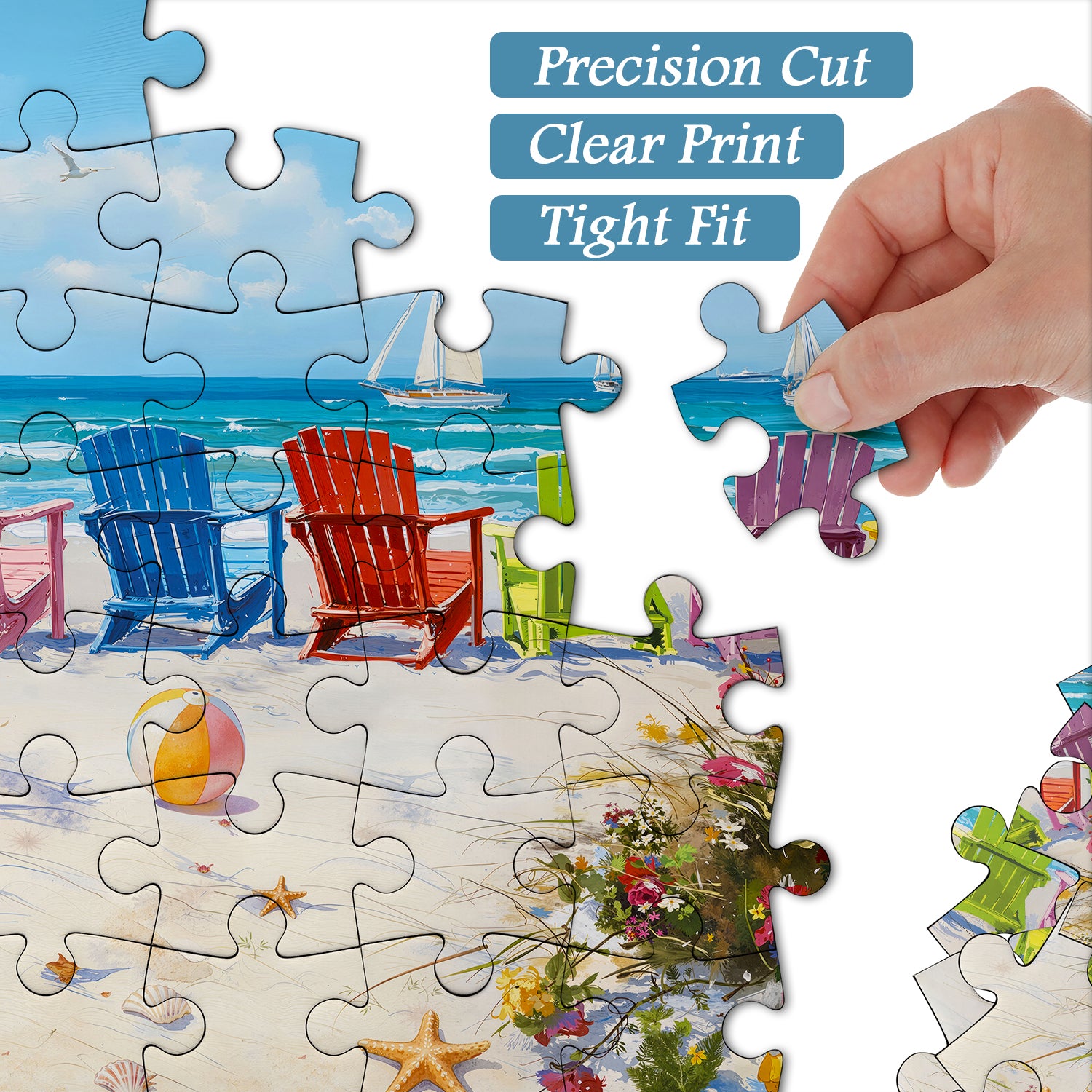 Coastal Breeze Jigsaw Puzzle 1000 Pieces
