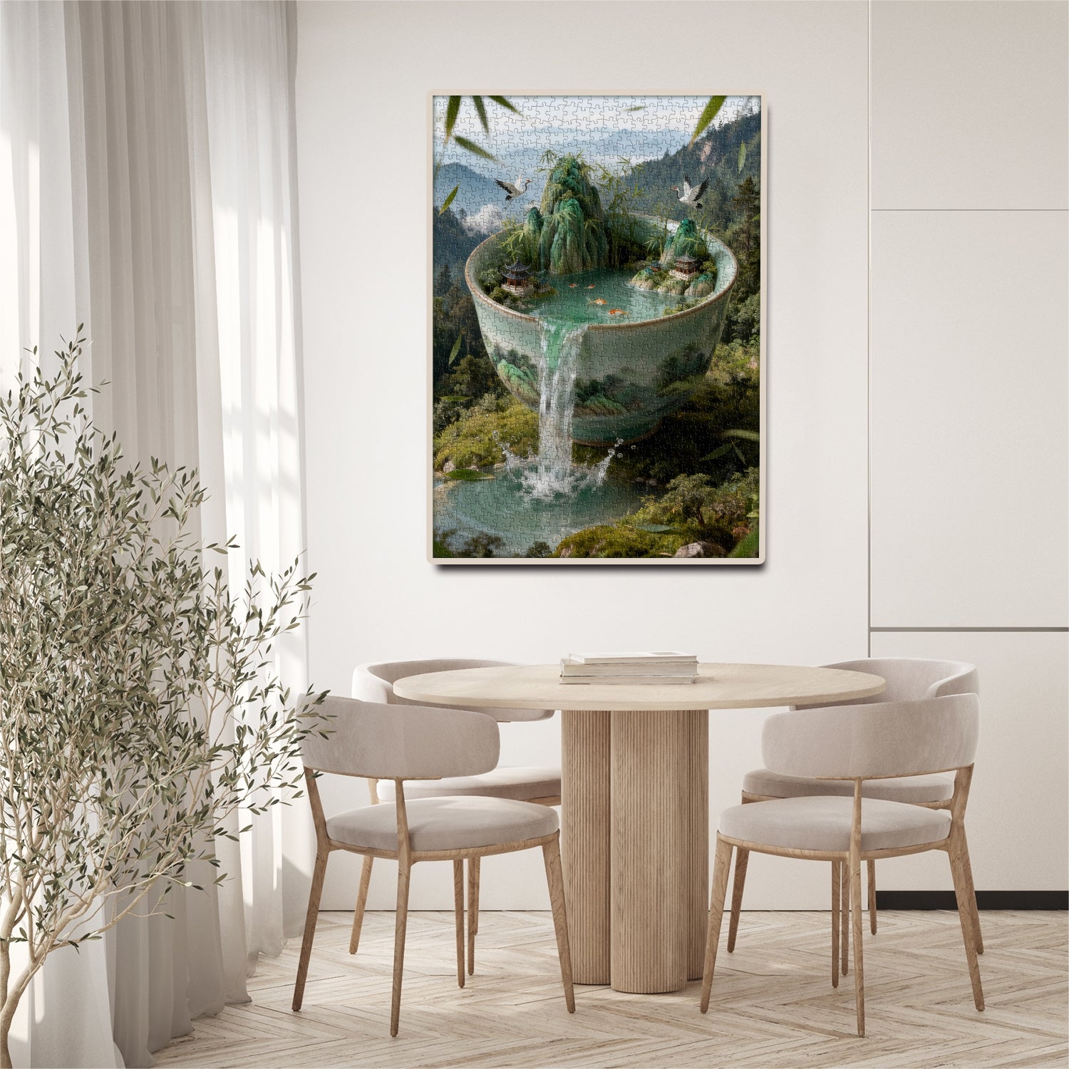 Bamboo forest landscape Jigsaw Puzzle 1000 Pieces