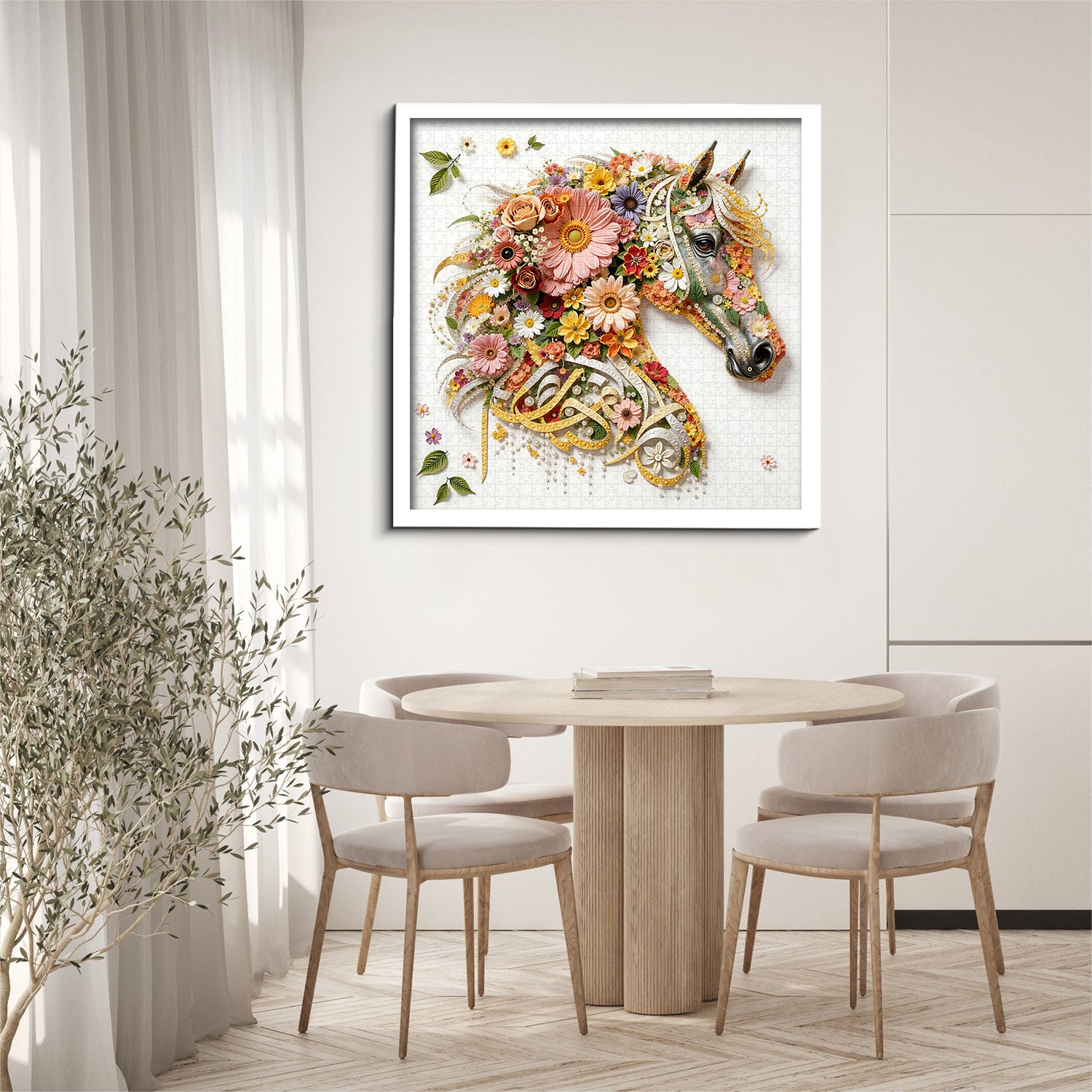 Blossom Steed Jigsaw Puzzle 1000 Pieces