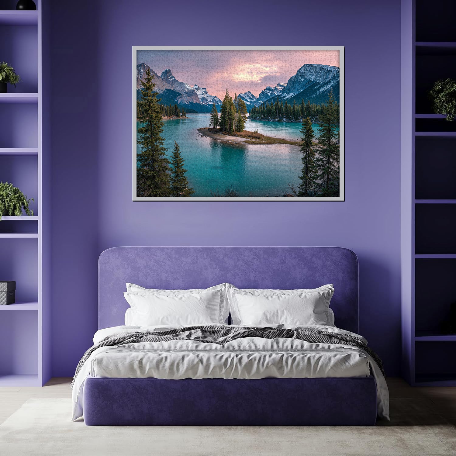 See trifft Berg-Puzzle 1000 Teile