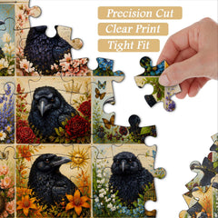 Garden Raven Art Jigsaw Puzzle 1000 Pieces