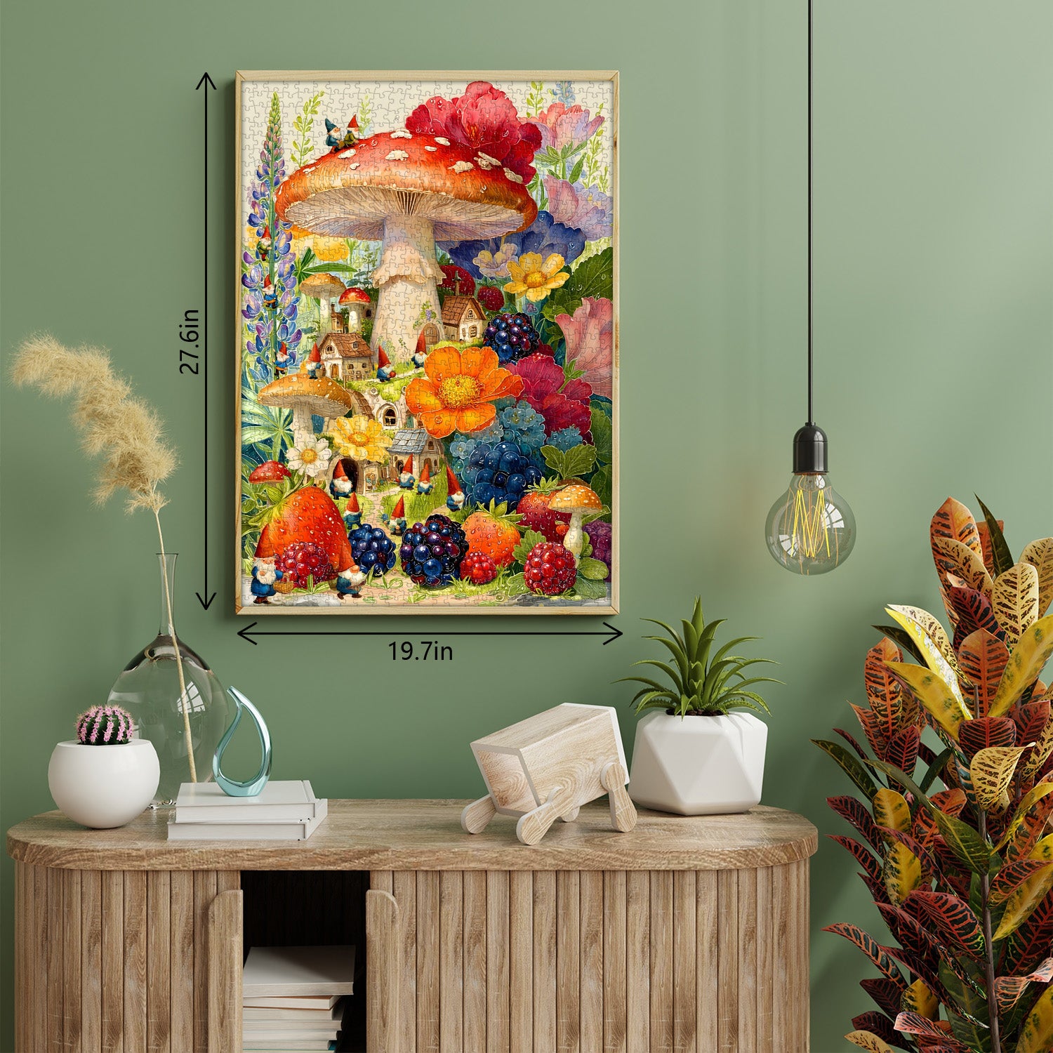 Blütenzwerg-Haus-Puzzle, 1000 Teile