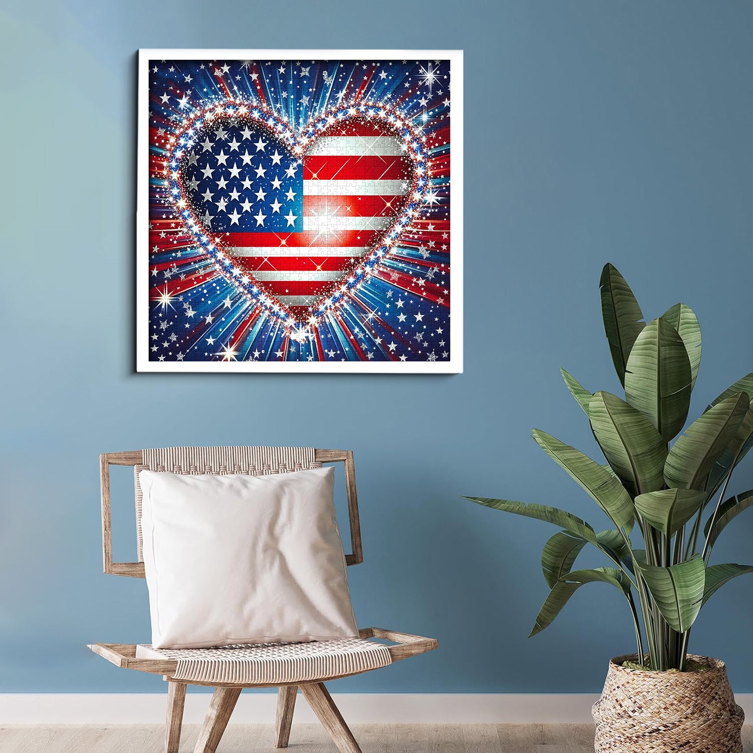 Patriot-Herz-Puzzle, 1000 Teile