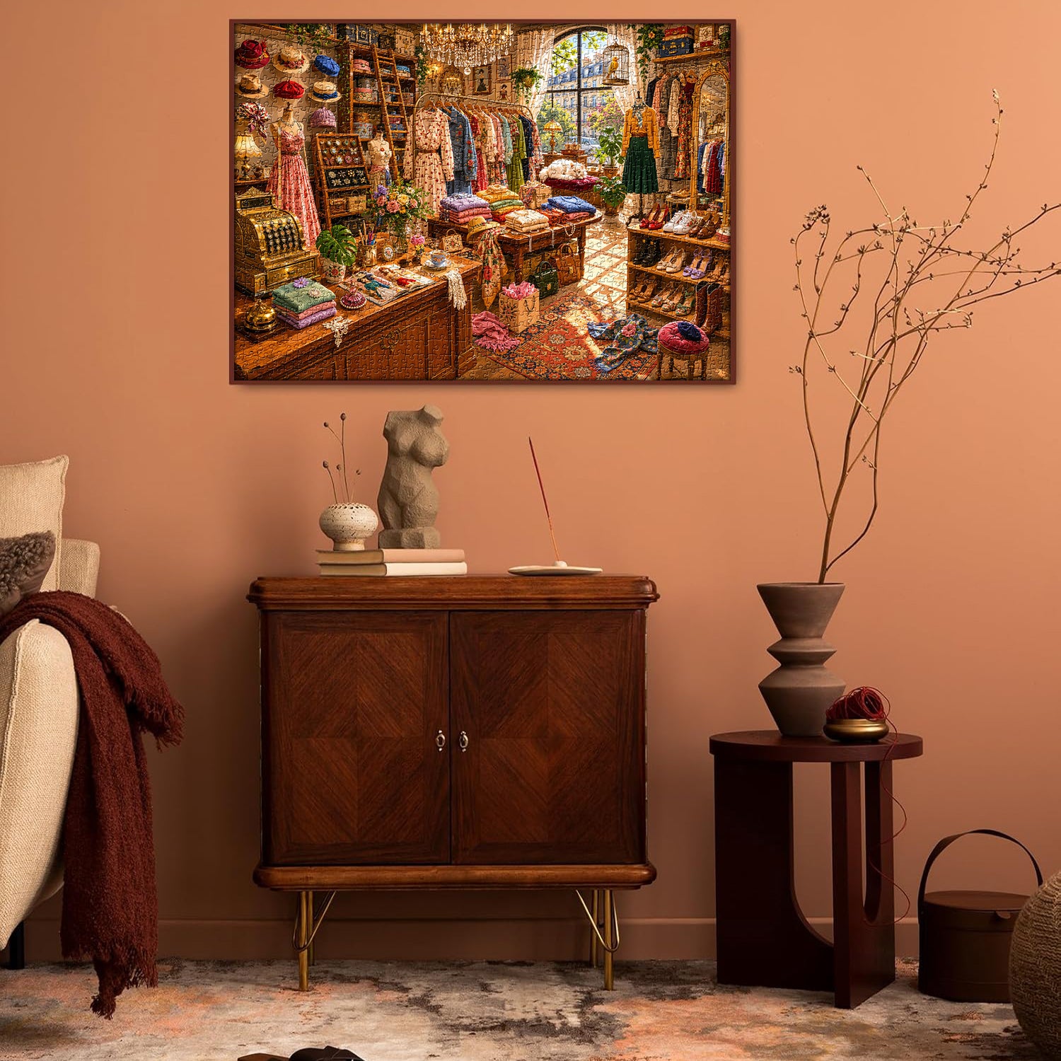 Paris Vintage Boutique Jigsaw Puzzle 1000 Pieces