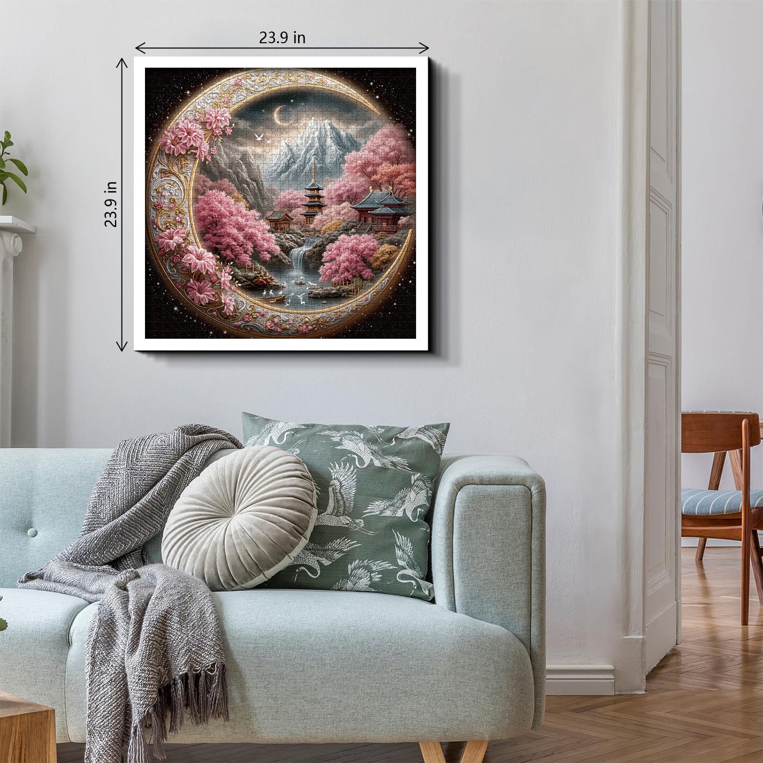 Mondbrücke-Puzzle 1000 Teile