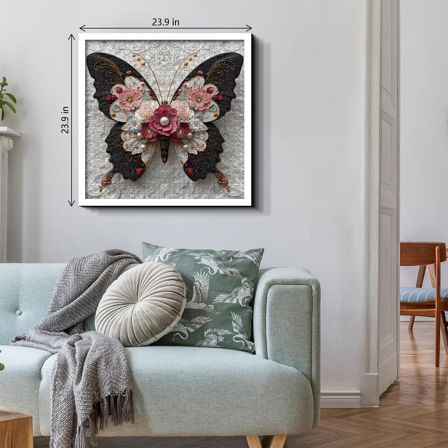 Floral Wings Jigsaw Puzzle 1000 Pieces