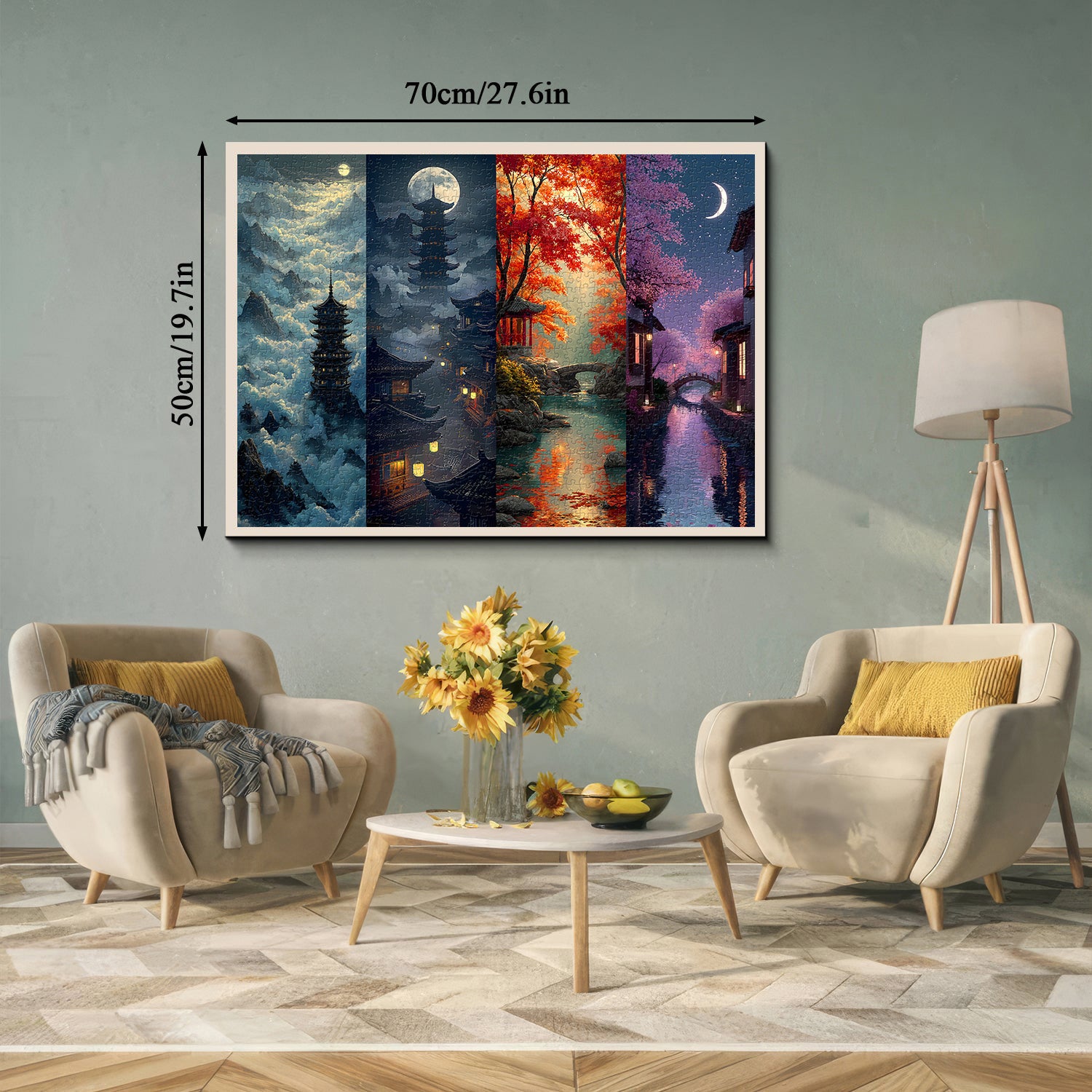 Ewige Landschaft Puzzle 1000 Teile