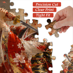 Sakura Katana Lady Puzzle 1000 Teile