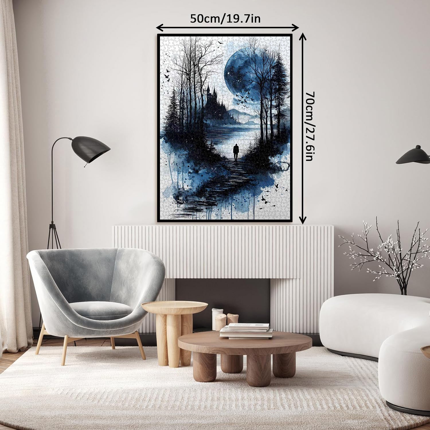 Lone Shadow Lake Puzzle 1000 Teile