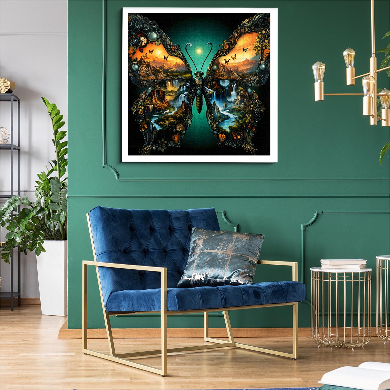 Wings of Landscapes Jigsaw Puzzle 1000 Pieces