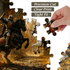 Autumn Castle Duel Jigsaw Puzzle 1000 Pieces