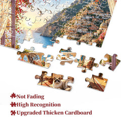 Golden Ocean Veranda Jigsaw Puzzle 1000 Pieces