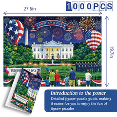 Liberty in Bloom Jigsaw Puzzle 1000 Pieces