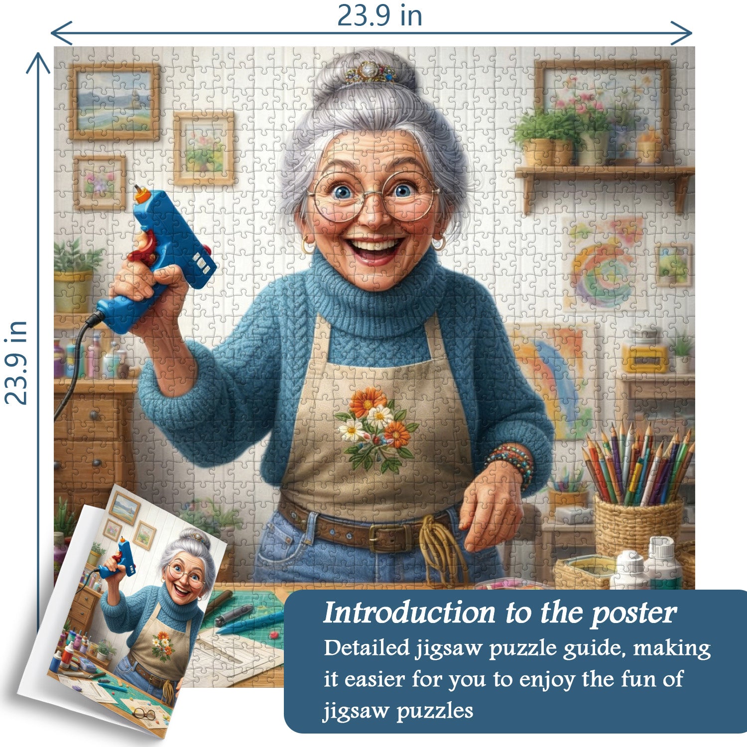 Kreatives Oma-Puzzle 1000 Teile