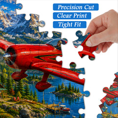 Mountain Sky Aviator Jigsaw Puzzle 1000 Pieces