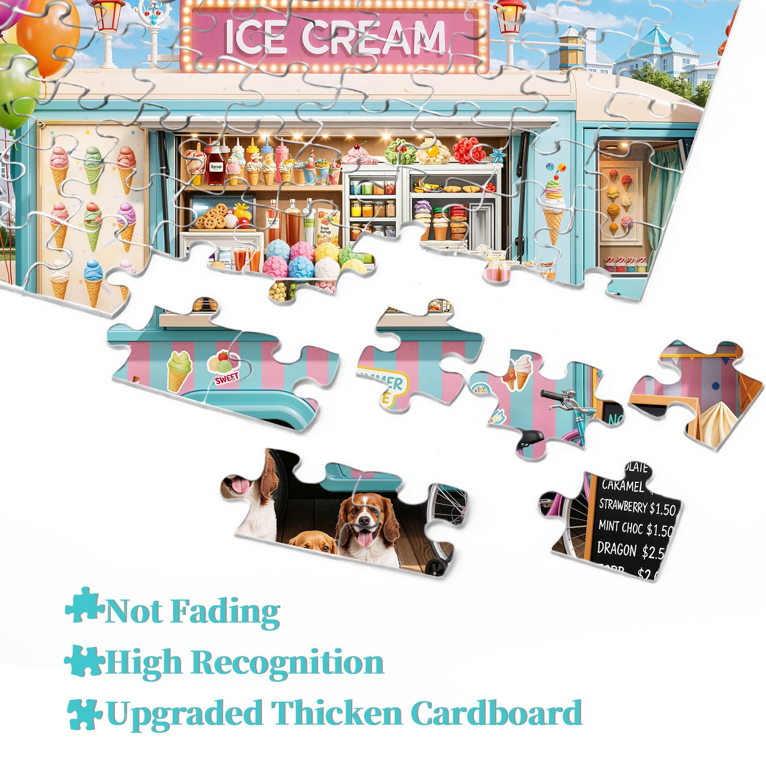 Summer Scoops Jigsaw Puzzle 1000 Pieces