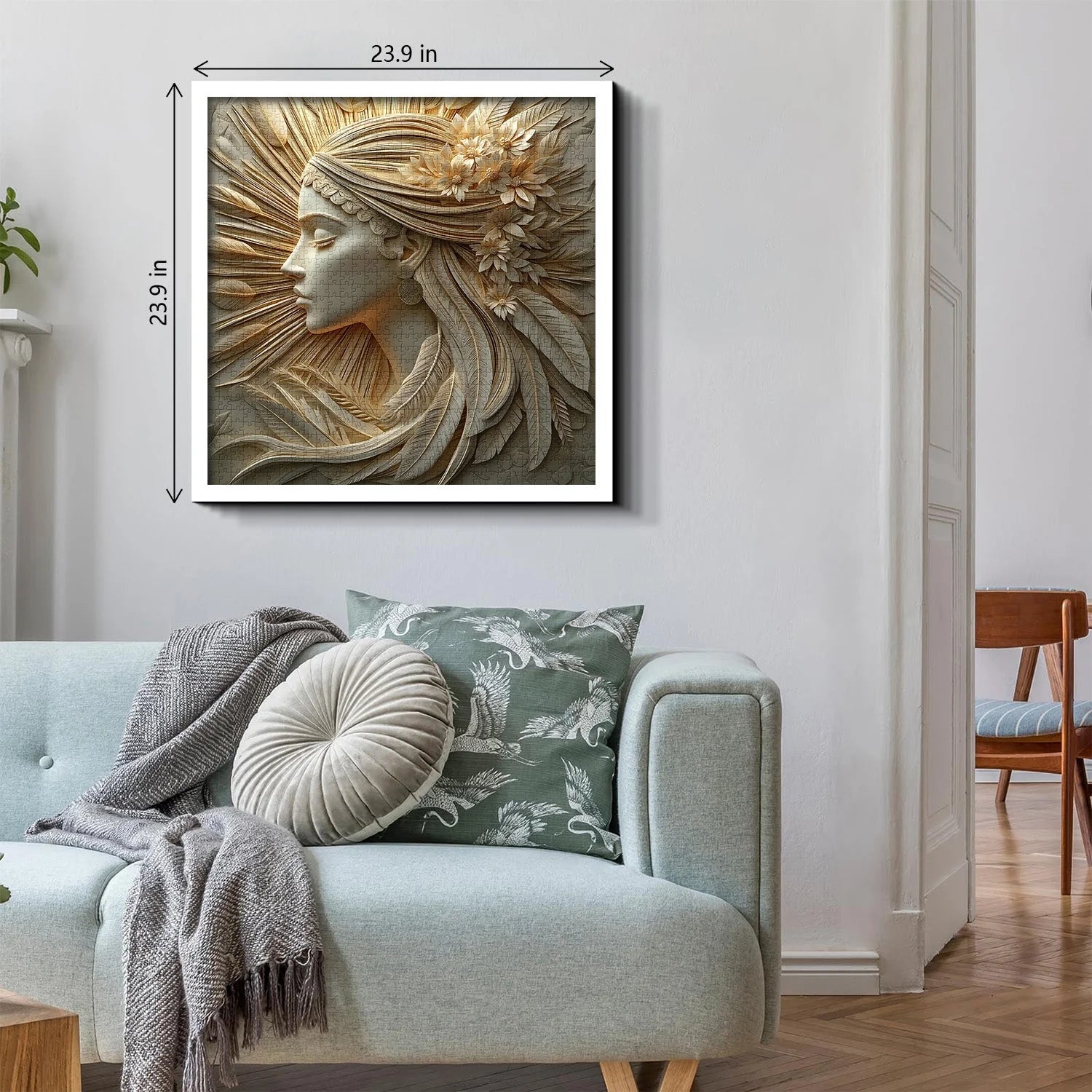 Goddess Sculpture Jigsaw Puzzle 1000 Pieces