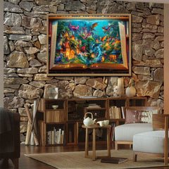 Puzzle 1000 Teile „Verzaubertes Drachenschloss“