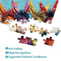 Quilted Donkeys&nbsp;Jigsaw Puzzle 1000 Pieces