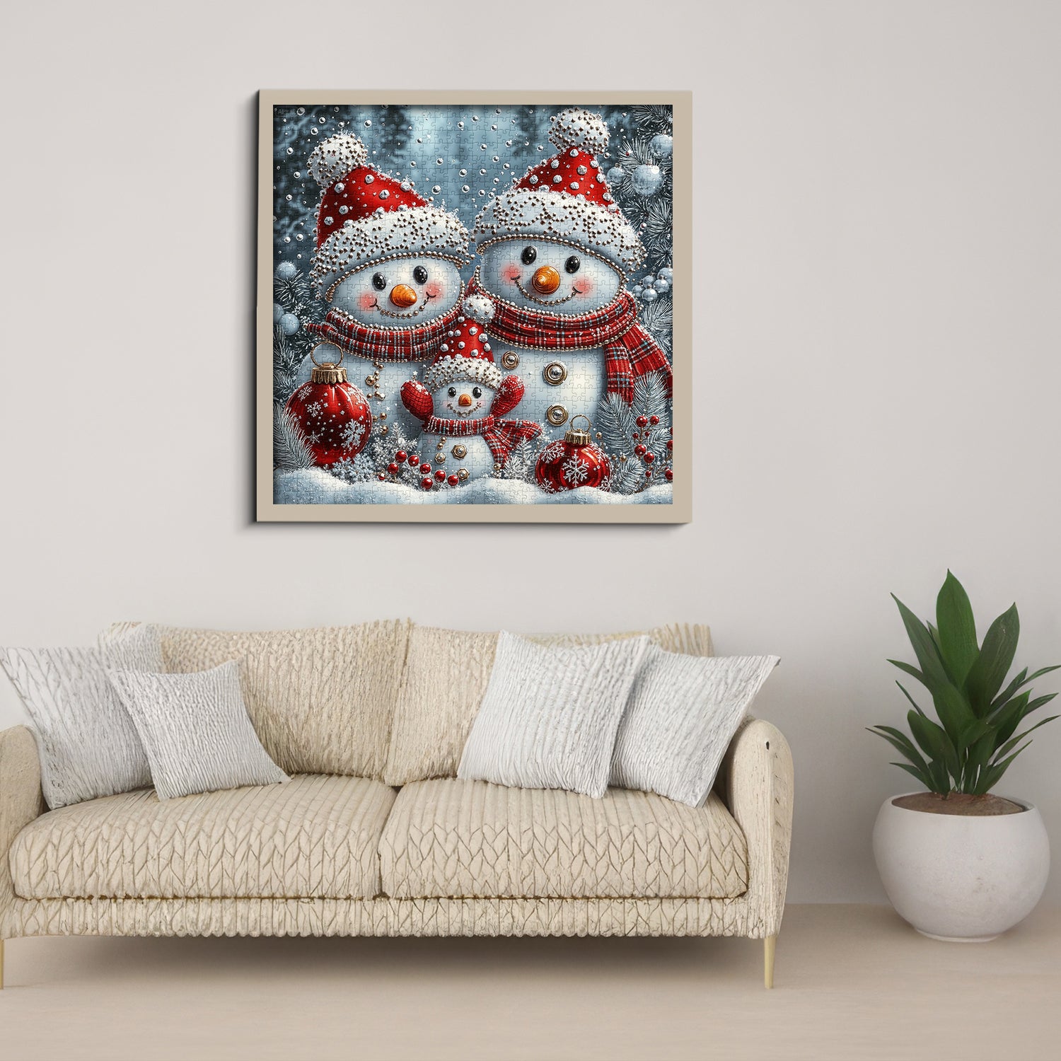 Wintertime Perle Sparkle Puzzle 1000 Stücke
