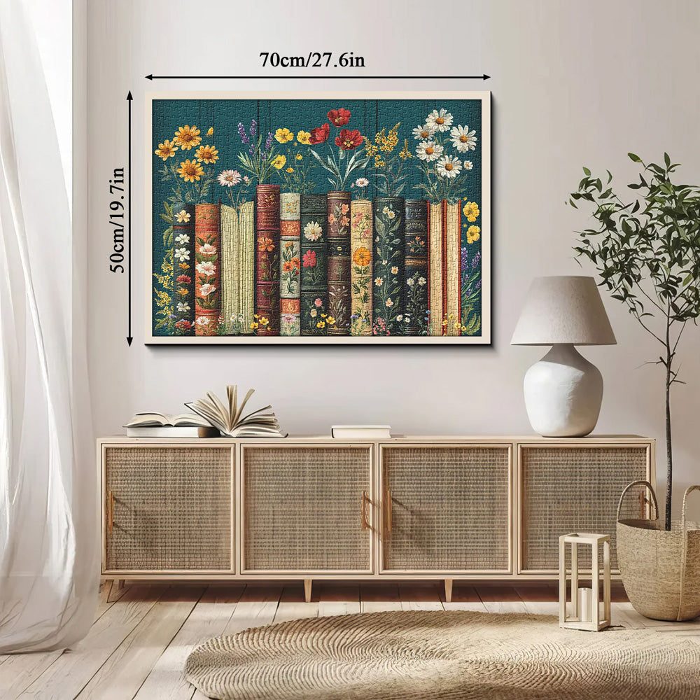 Literary Blossoms Jigsaw Puzzle 1000 Pieces