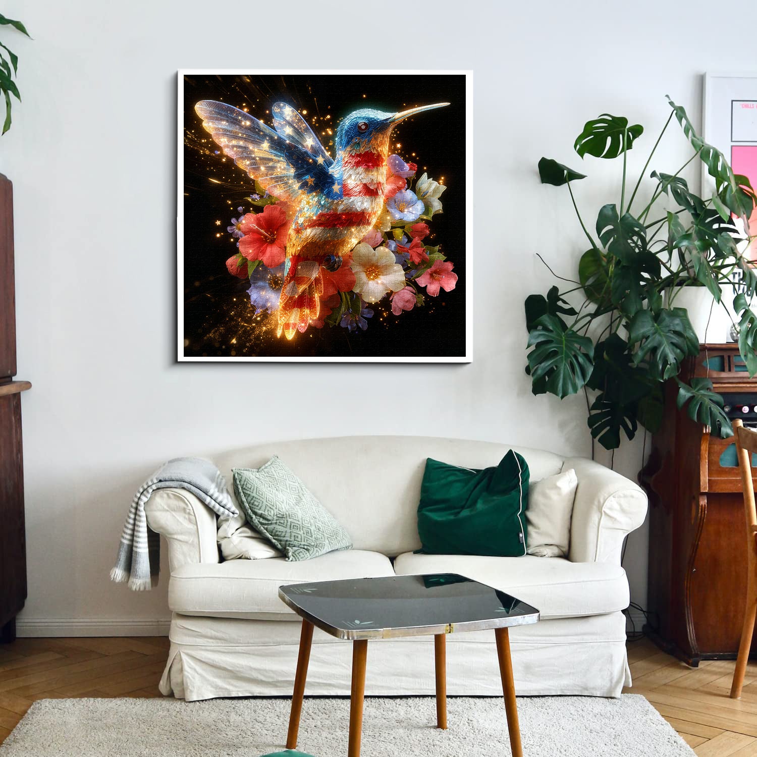 Freedom Hummingbird Jigsaw Puzzle 1000 Pieces