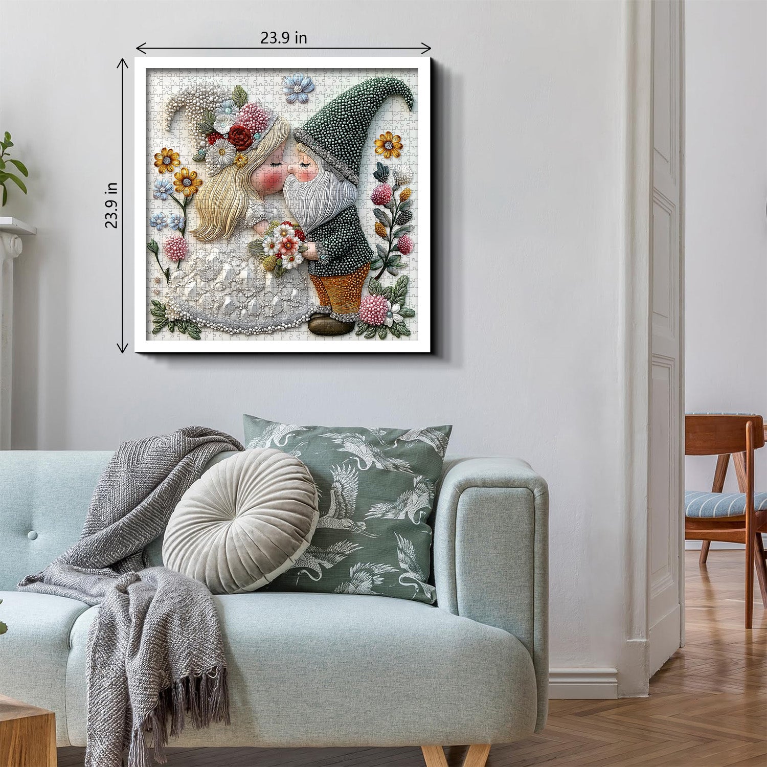 Verliebte Zwerge Puzzle 1000 Teile