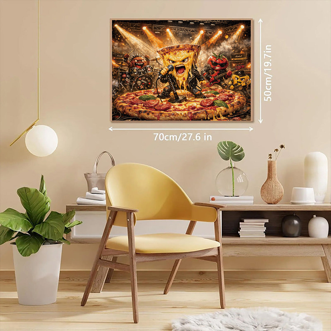 Rockin' Pizza Jigsaw Puzzle 1000 Pieces