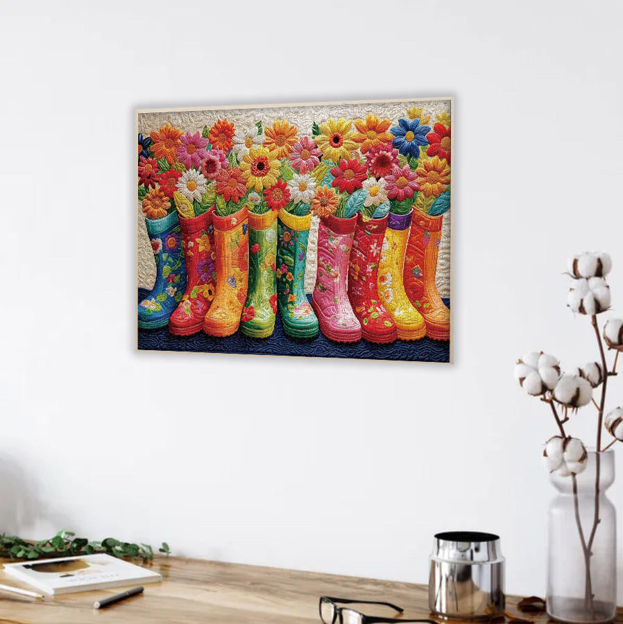 Blumenstiefel Puzzle 1000 Stücke