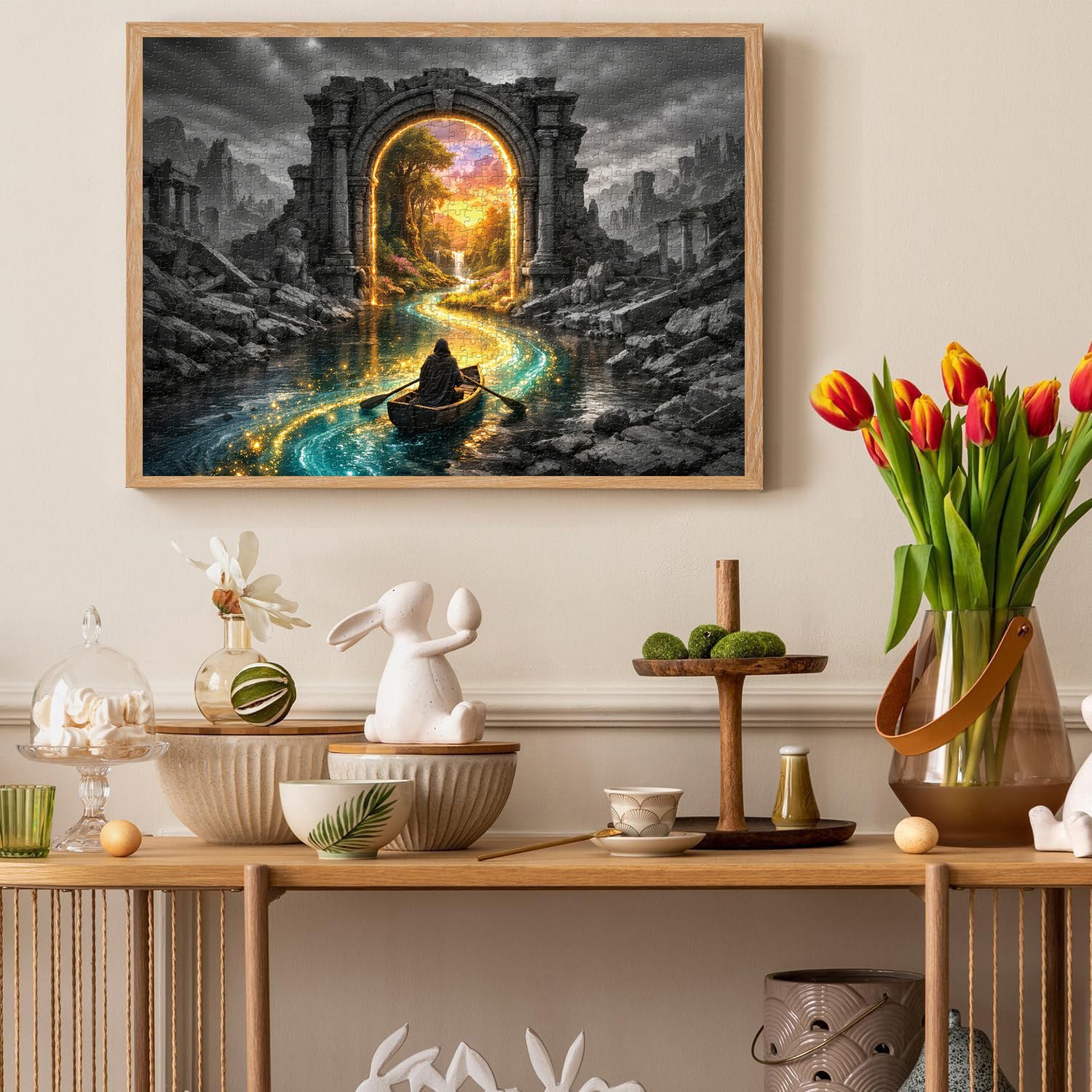 Tor der Ruinen Puzzle 1000 Teile