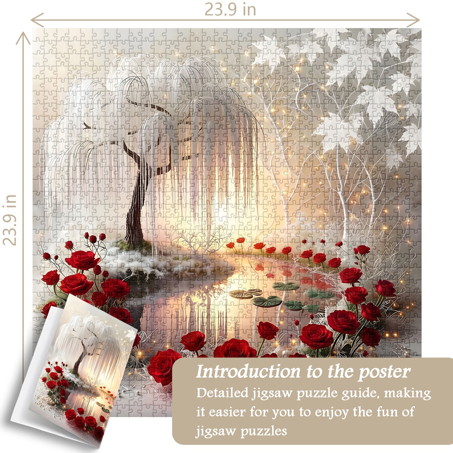 Silent Light Garden Puzzle 1000 Teile