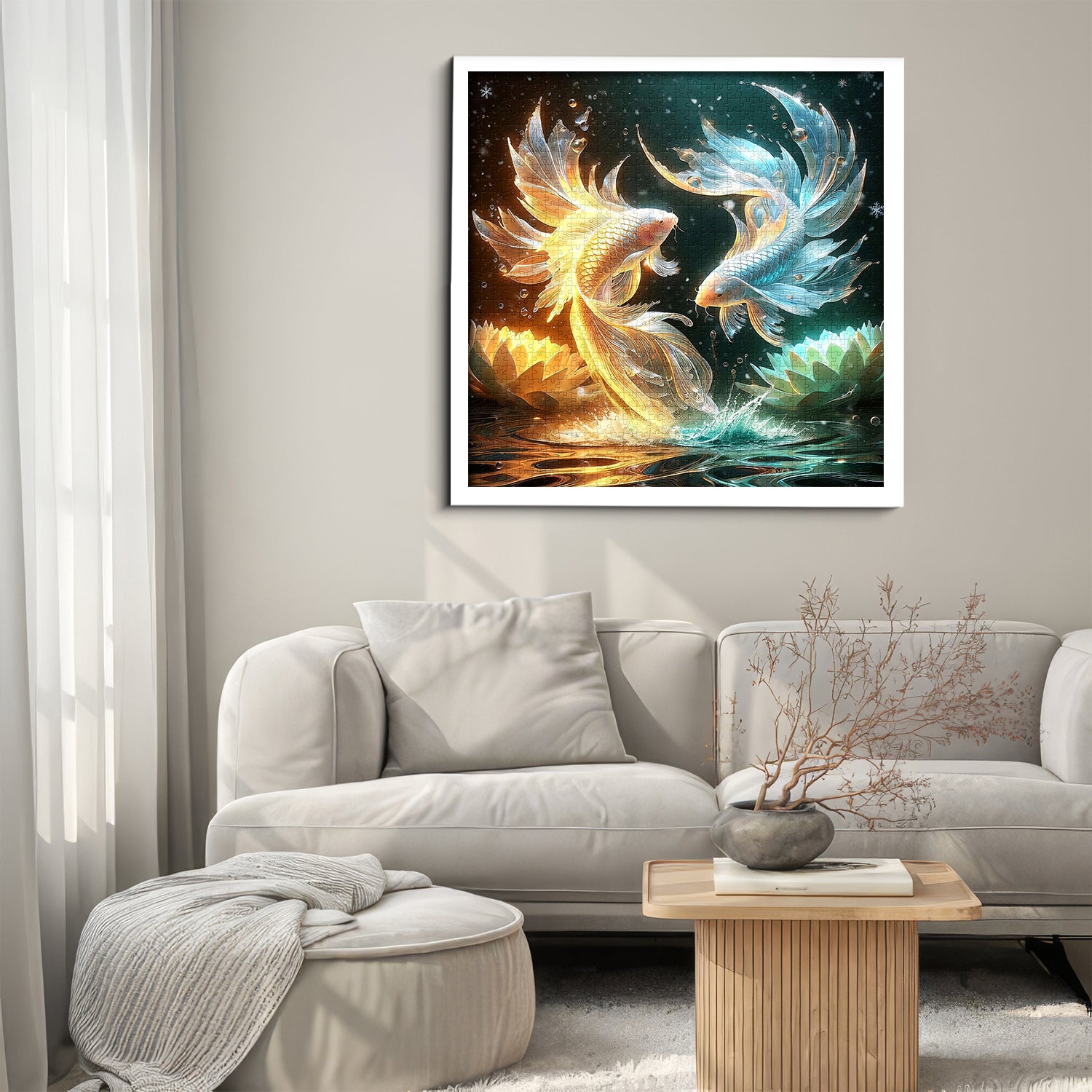 Shimmering Fish Jigsaw Puzzle 1000 Pieces