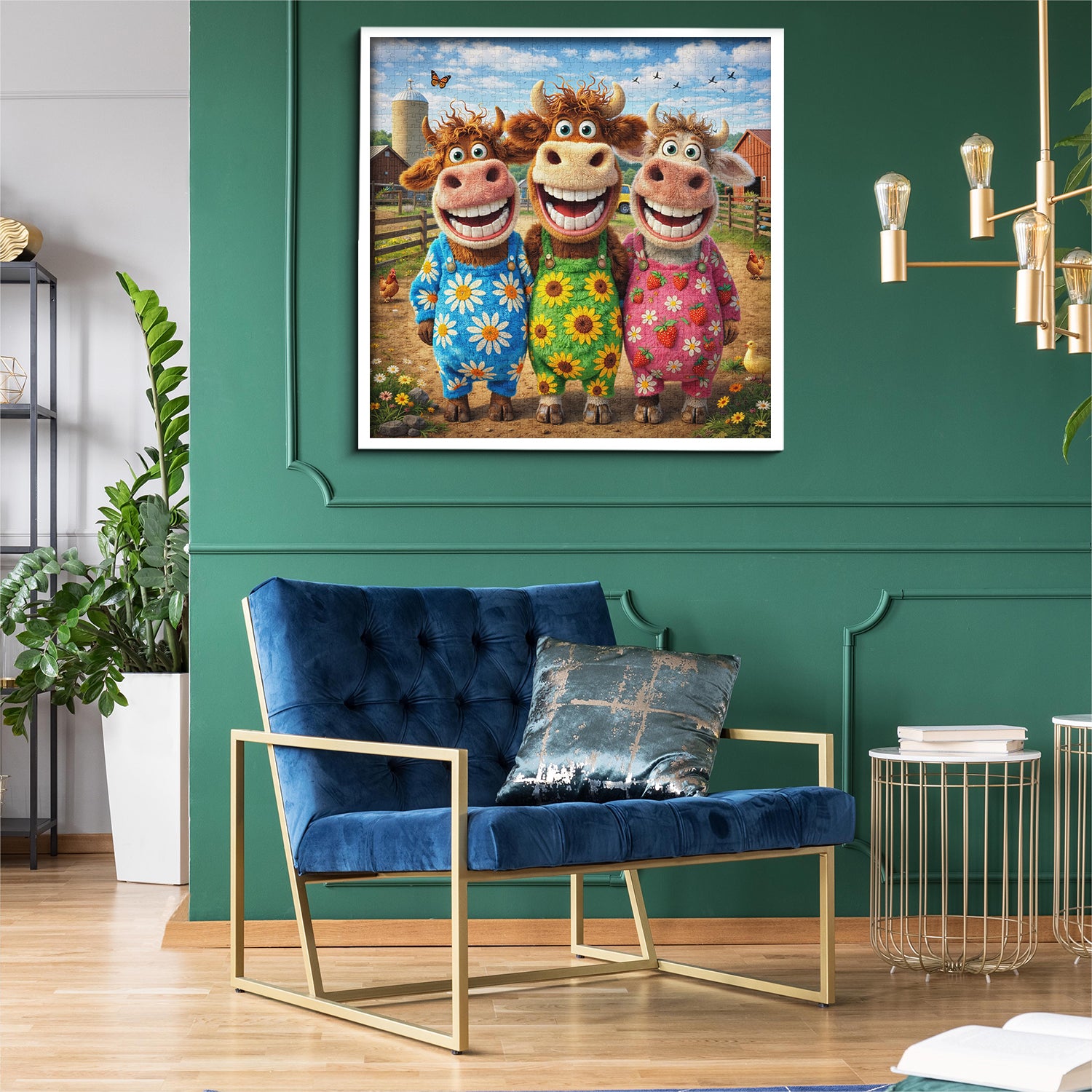 Happy Farm Friends Puzzle 1000 Teile