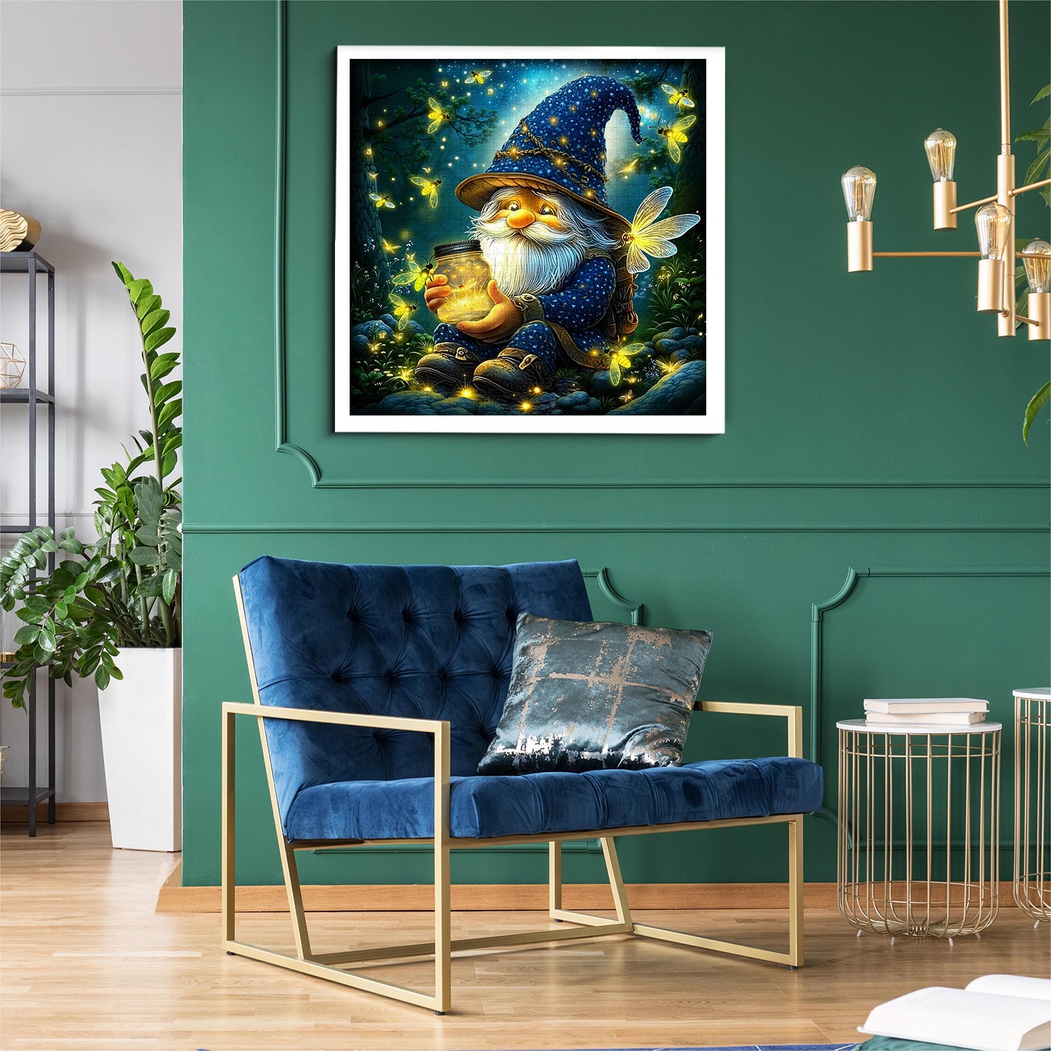 Das Glühen des Waldzwergs ist ein 1000-teiliges Puzzle