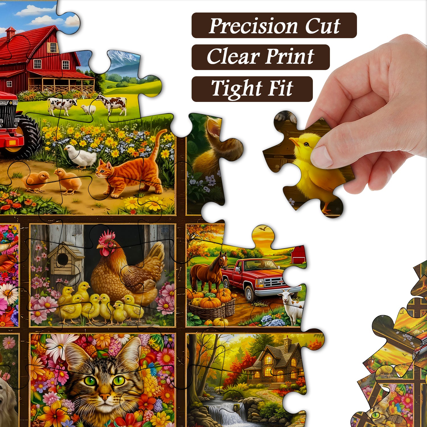 Farmyard Memories Puzzle 1000 Teile