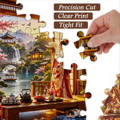 Japanisches Tee-Retreat-Puzzle 1000 Teile