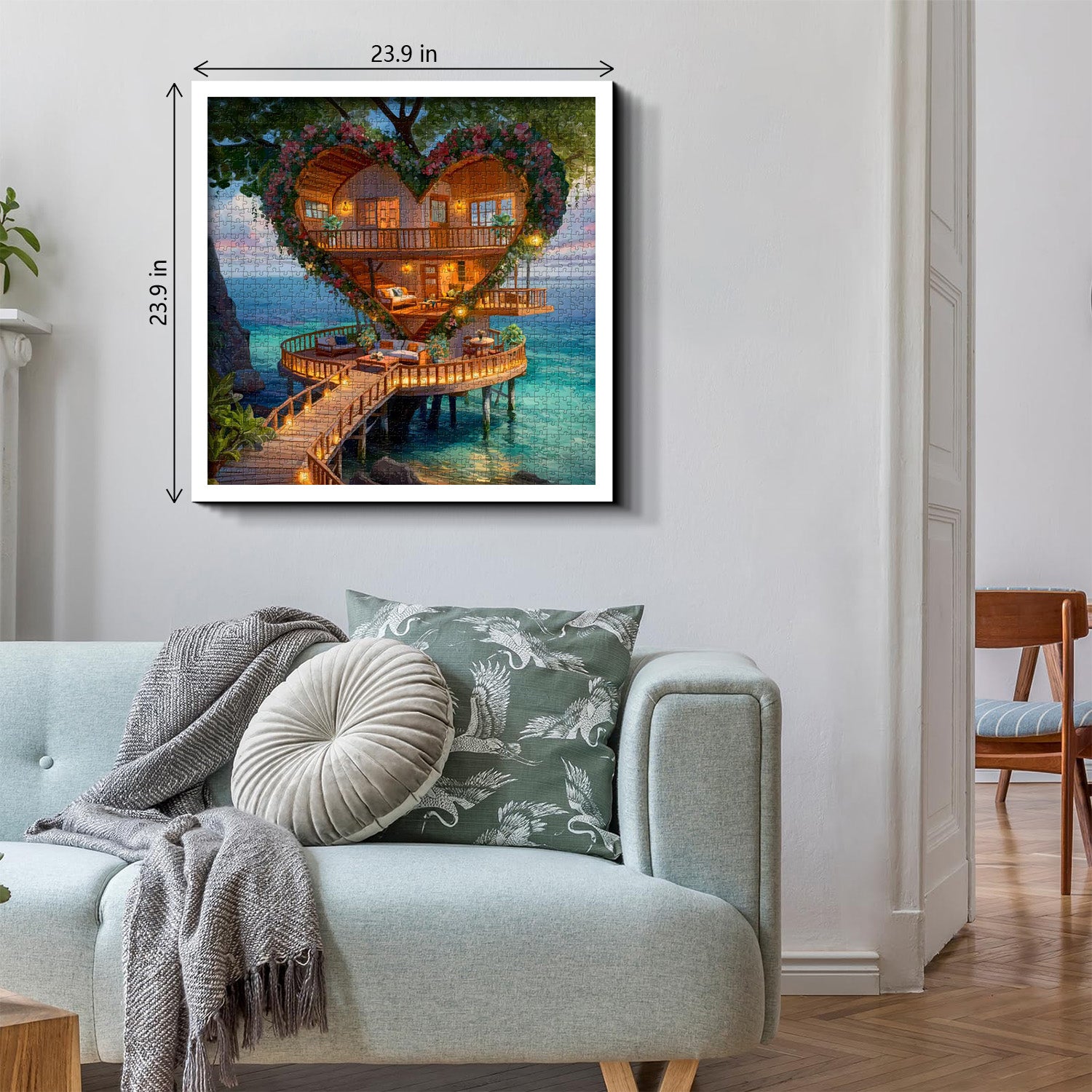 Baumhaus-Liebespuzzle 1000 Teile