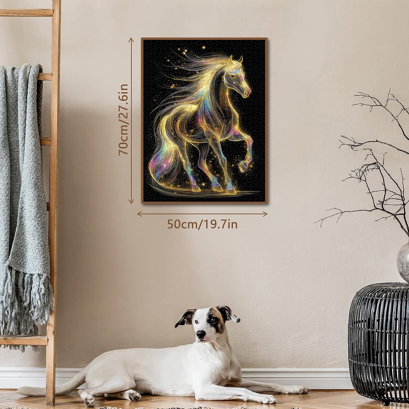 Starry Rainbow Steed Jigsaw Puzzle 1000 Pieces