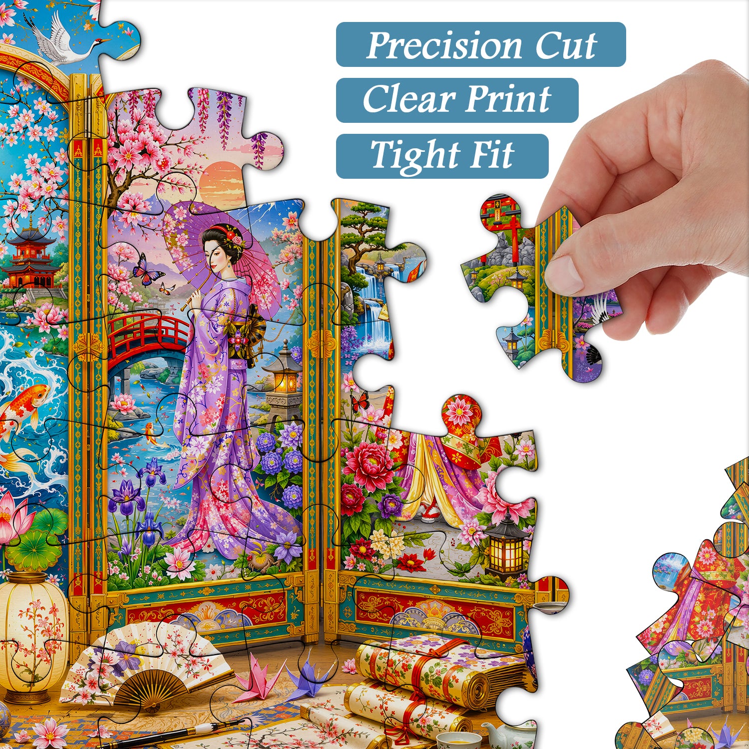 Japanisches Screen-Art-Puzzle 1000 Teile