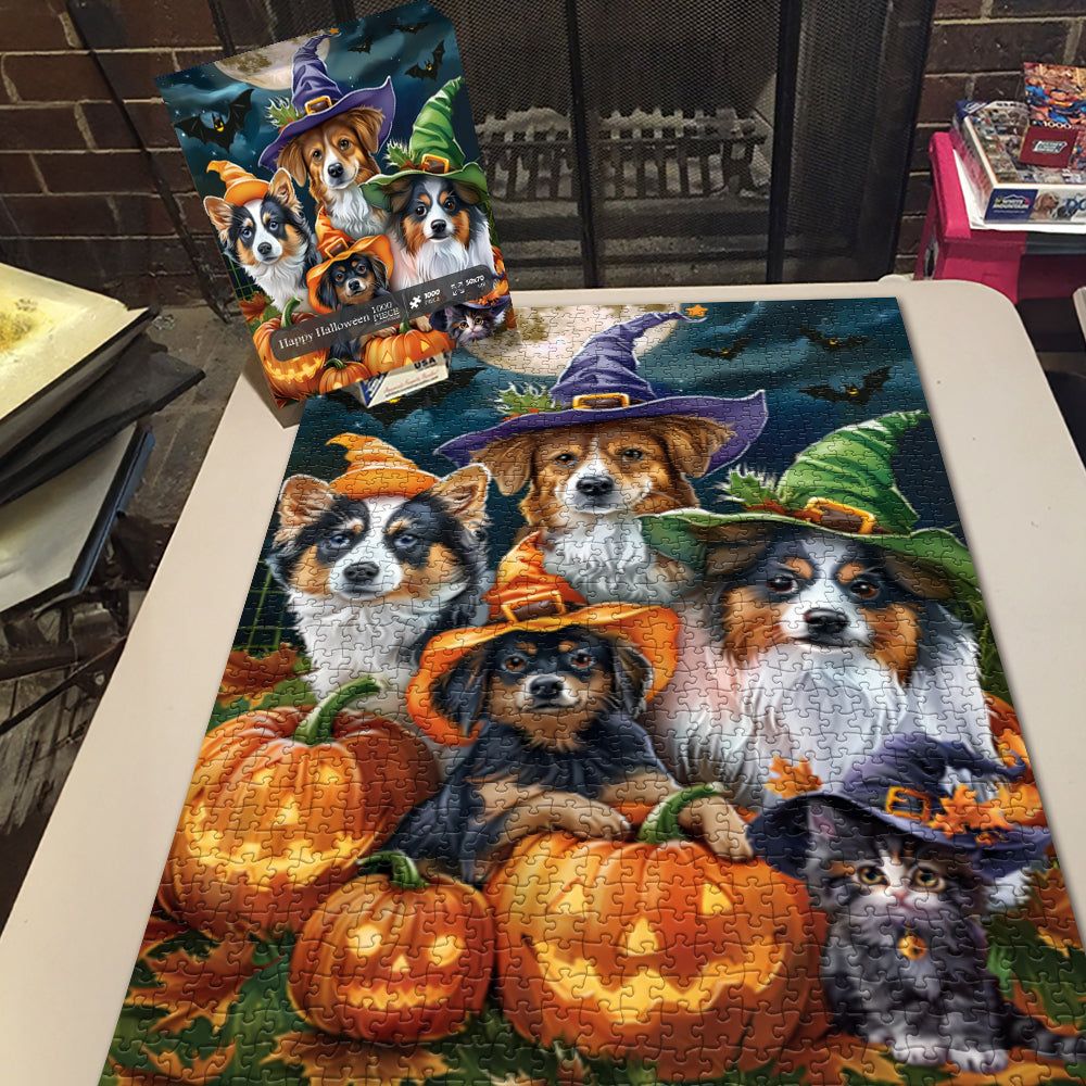 Happy Halloween Jigsaw Puzzles 1000 Pieces