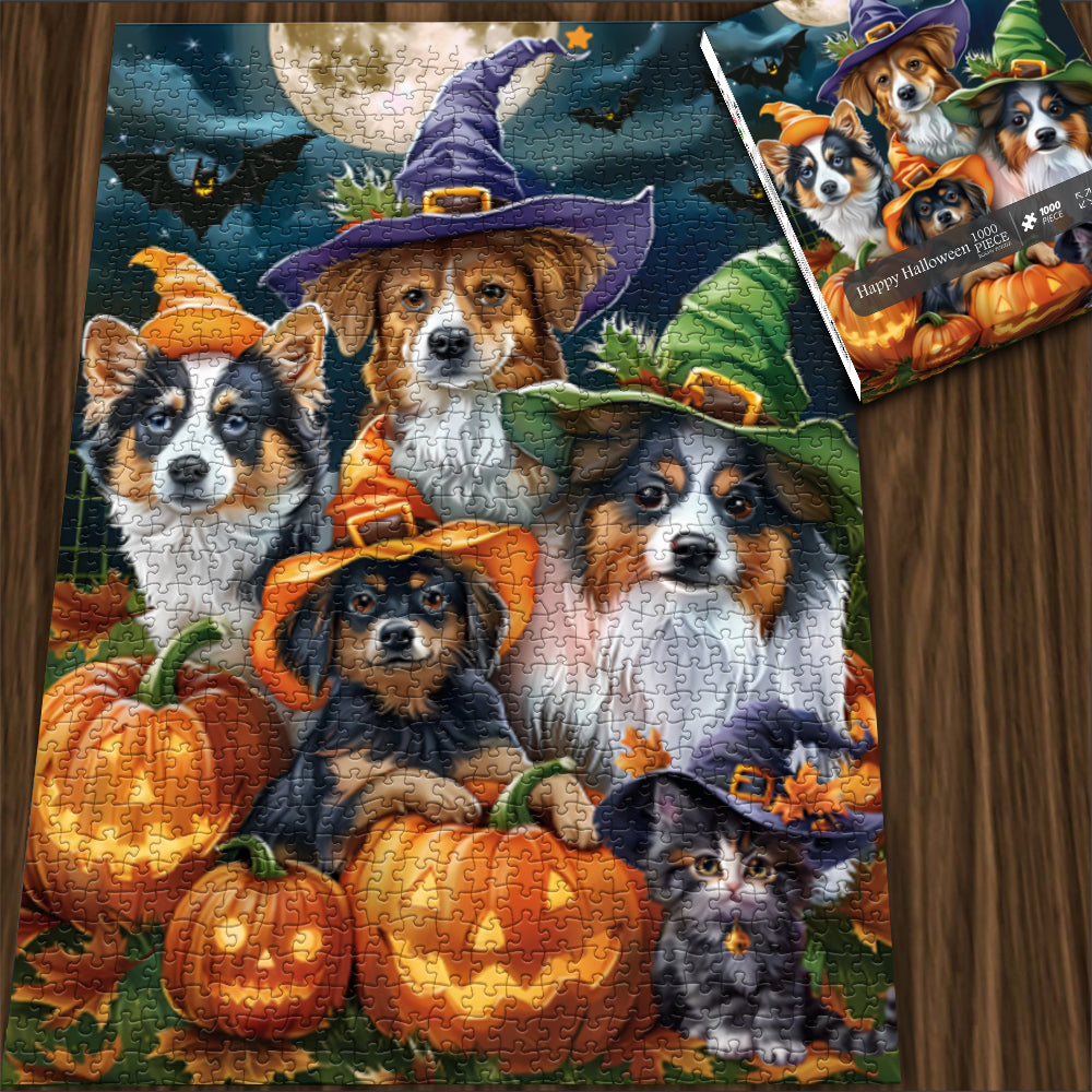 Happy Halloween Jigsaw Puzzles 1000 Pieces