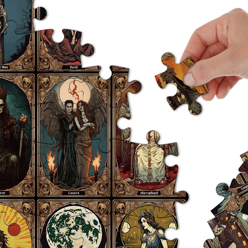 Horror Tarot Cards Jigsaw Puzzles 1000 Pieces
