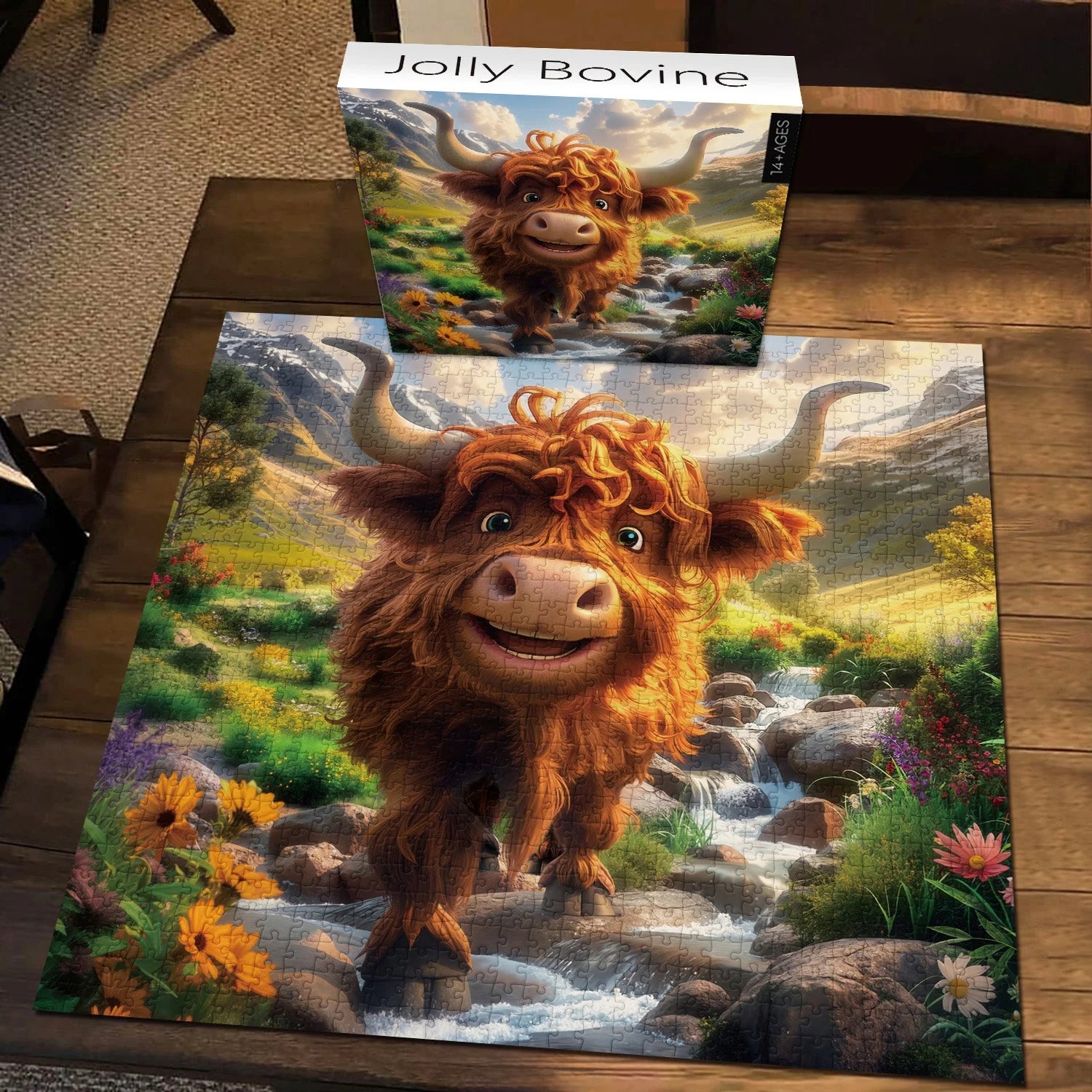 Jolly Bovine Jigsaw Puzzle 1000 Pieces