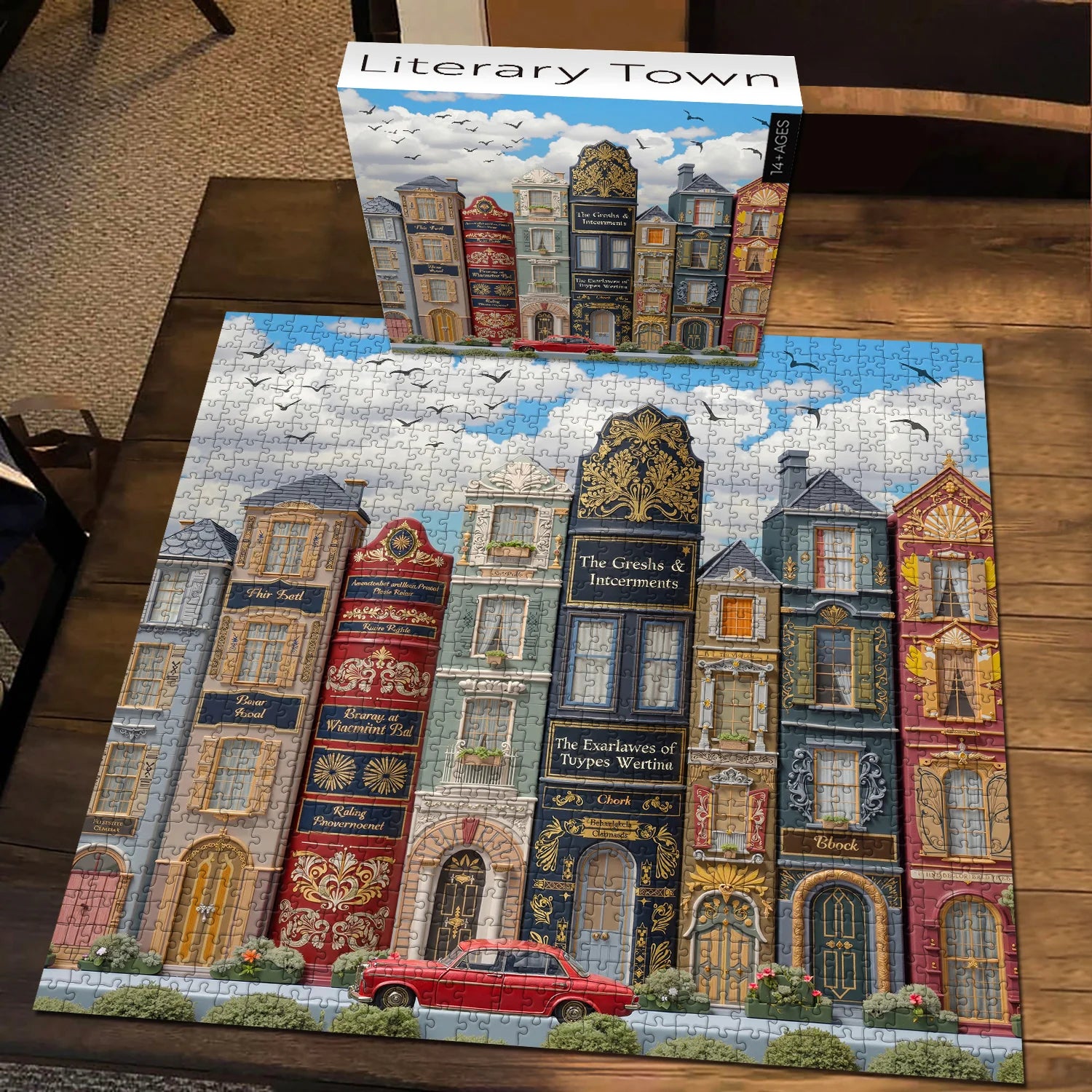 Literaturstadt Puzzle 1000 Stücke